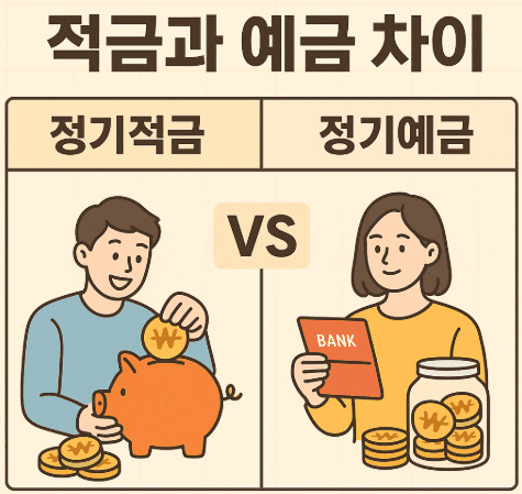 적금과 예금 차이