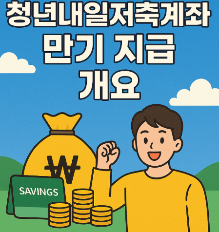 청년내일저축계좌 만기 지급 | 최대 1080만원 수령 방법 2025 2 청년내일저축계좌 만기 지급 개요