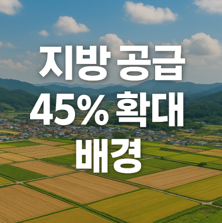 정책금융 45% 지방 공급 강화 | 15조 지방전용펀드 2025 2 정책금융 지방 공급 45% 확대 배경