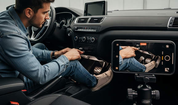 페달오조작 방지장치
