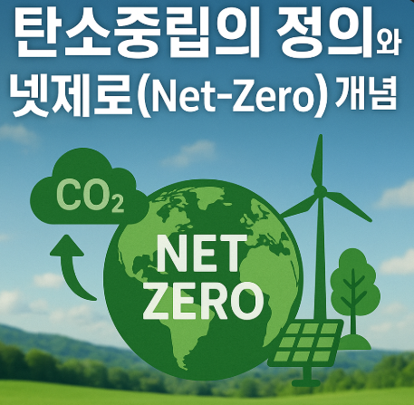탄소중립이란? 2050 넷제로(Net-Zero) 목표와 실천 방법 2 탄소중립의 정의와 넷제로(Net-Zero) 개념