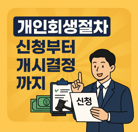 개인회생절차 신청부터 개시결정까지