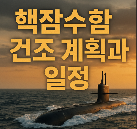 핵잠수함 건조 뜻과 승인 배경 | 관련주 총정리 2025 4 핵잠수함 건조 계획과 일정