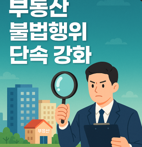 부동산 불법행위 단속 강화 | 범부처 감독 추진단 출범 2025 1 부동산 불법행위 단속