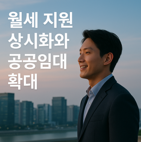 2026 청년정책 완벽 정리 | 자산·주거·일자리 5가지 핵심 변화 3 월세 지원 상시화와 공공임대 확대