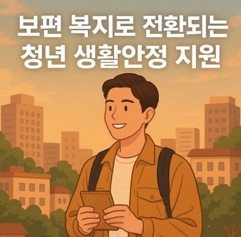 2026 청년정책 완벽 정리 | 자산·주거·일자리 5가지 핵심 변화 5 보편 복지로 전환되는 청년 생활안정 지원