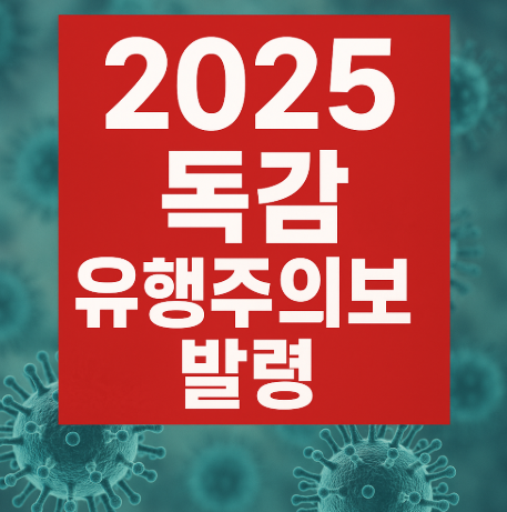 2025 독감 유행주의보 발령: 소아·청소년 급증, 예방접종 일정 총정리 1 독감 유행주의보