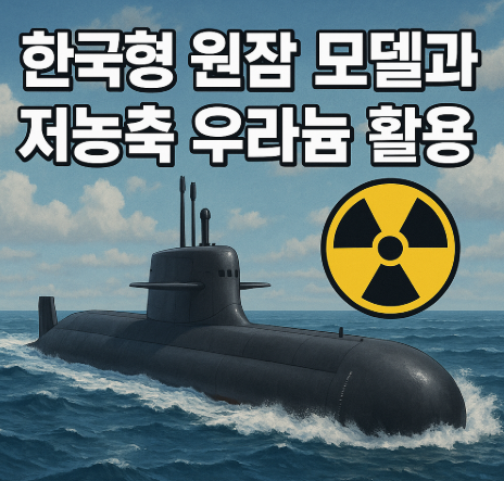 한미 조인트 팩트시트 | 관세협상·원잠 합의 내용 총정리 2025 5 한국형 원잠 모델과 저농축 우라늄 활용