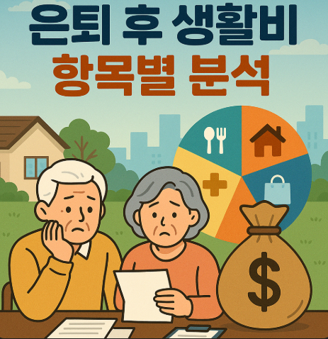 은퇴 후 생활비 항목별 분석