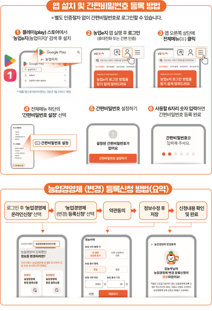 농업e지 시스템 활용법과 주요 기능 안내 (2025년 기준) - 다운로드2