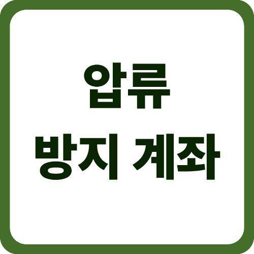 압류 방지 계좌