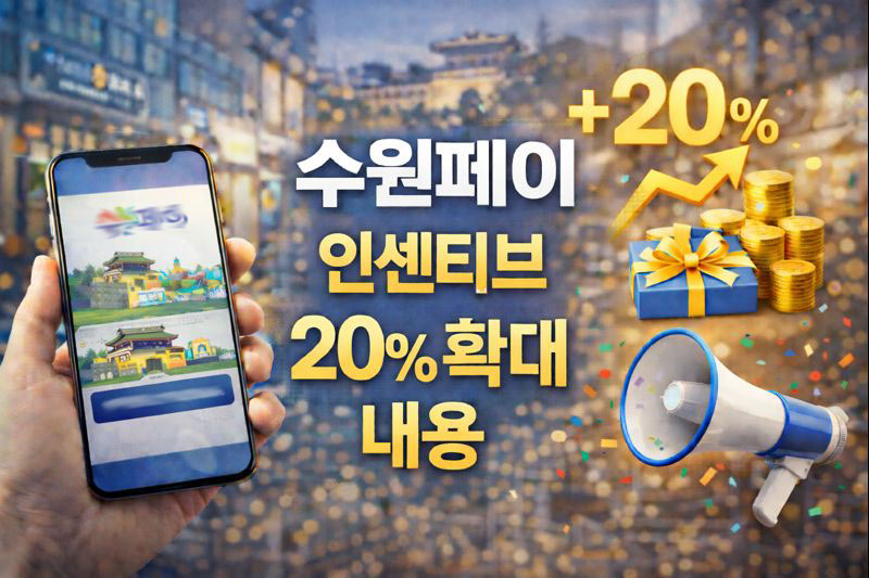 수원페이 인센티브(설 명절 20%, 충전 한도, 사용처) - 2026년 최신 가이드 - ChatGPT Image 2026년 2월 2일 오후 02 34 30