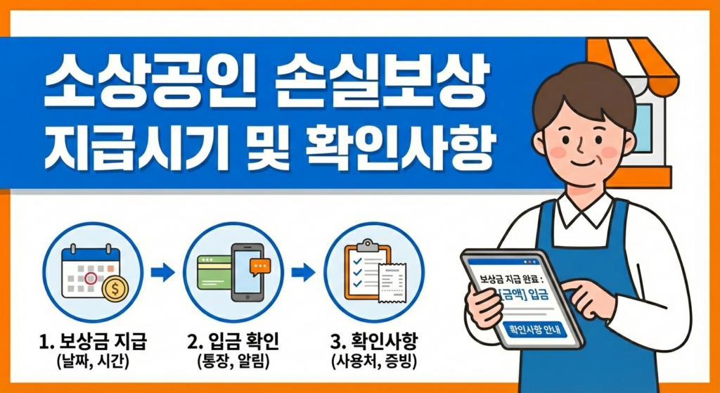 소상공인 손실보상(신청방법, 대상조회, 지급시기, 2026 지원금) - Gemini Generated Image 2zrpz92zrpz92zrp