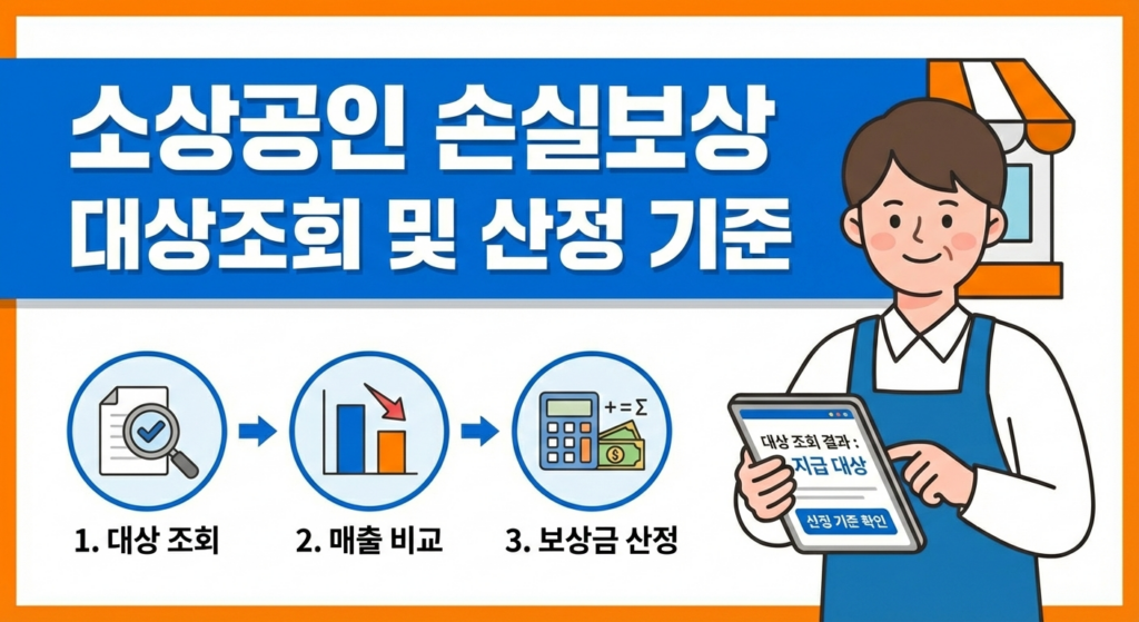소상공인 손실보상(신청방법, 대상조회, 지급시기, 2026 지원금) - Gemini Generated Image r83jtar83jtar83j