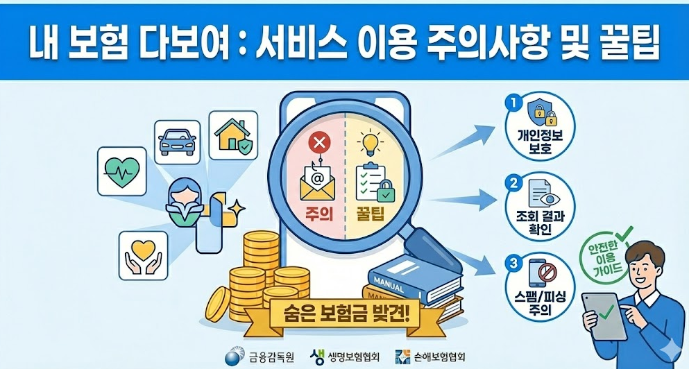 서비스 이용 시 주의사항 및 꿀팁
