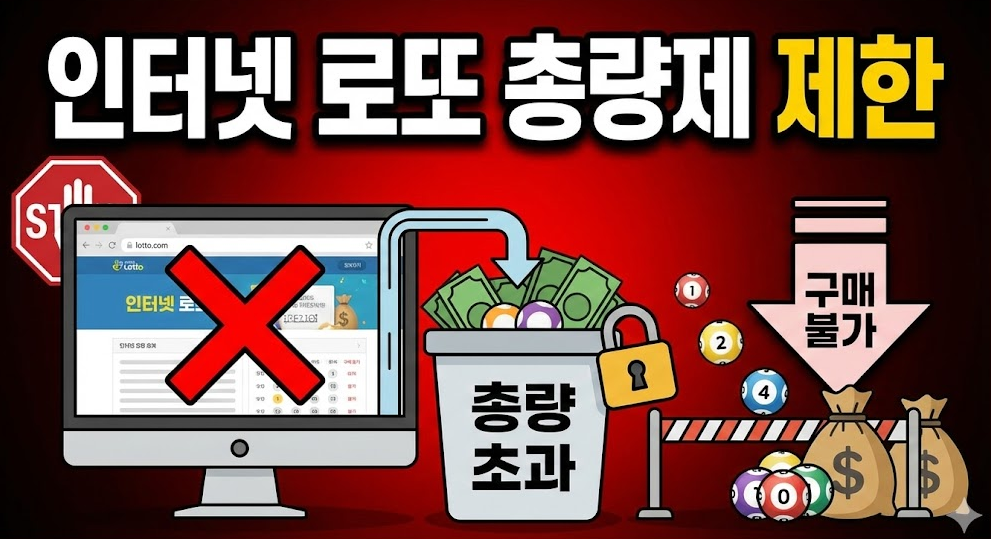 인터넷 로또 총량제 제한