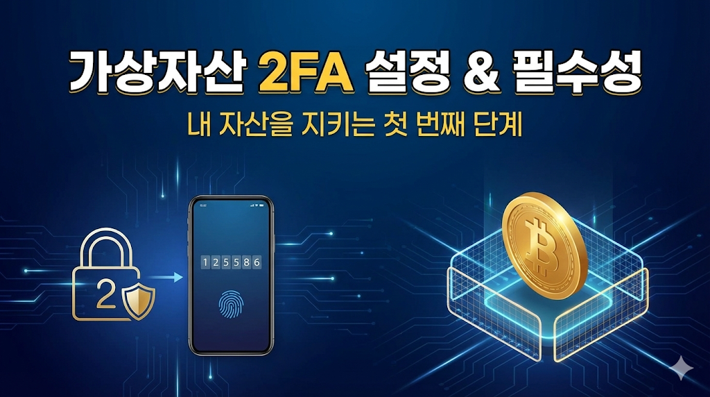 가상자산 2단계 인증(2FA) 설정 방법 및 필수성