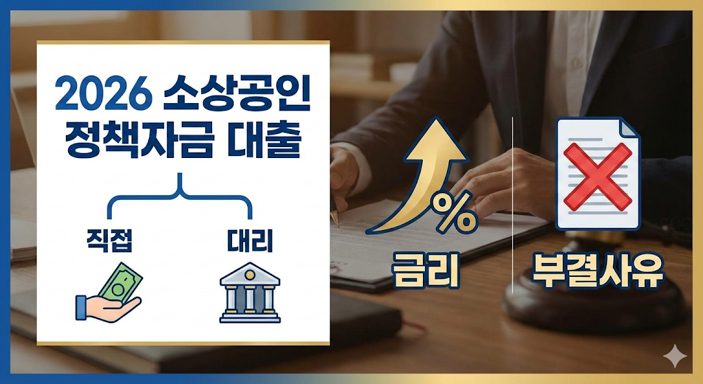 2026 소상공인 정책자금 대출