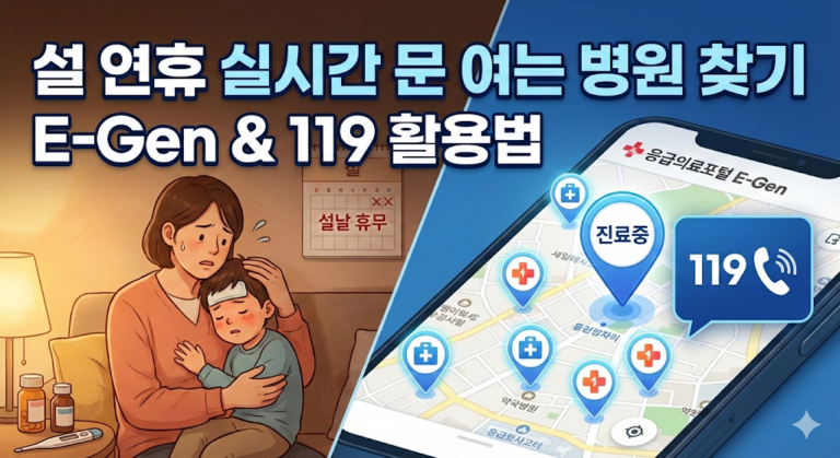 설 연휴 소아 응급실