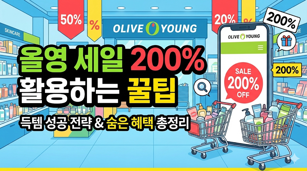 올영 세일 200% 활용하는 꿀팁