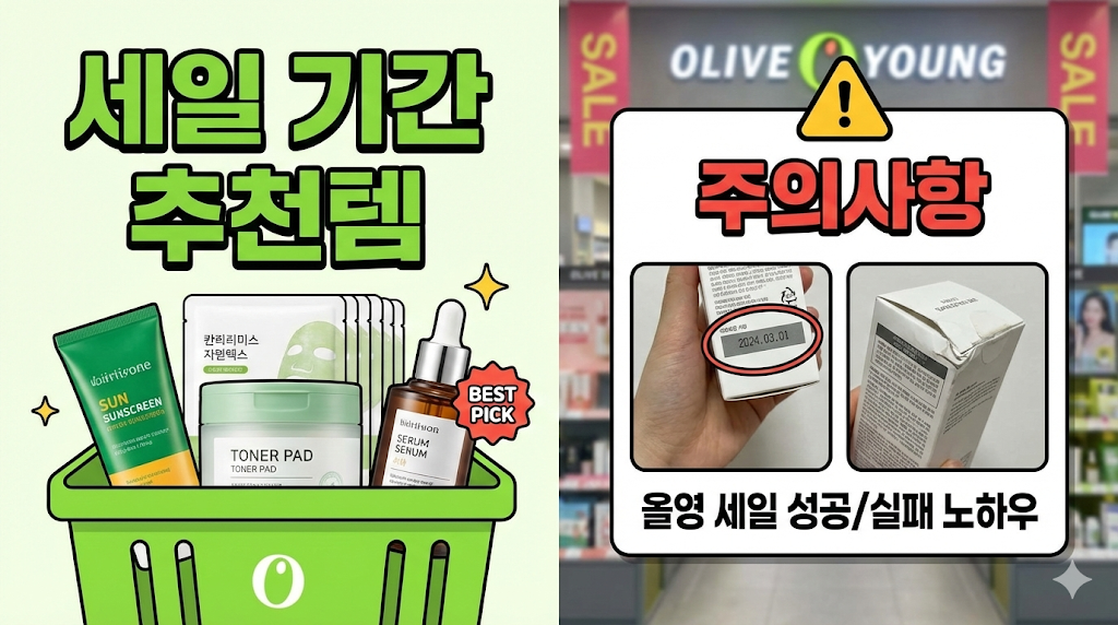 세일 기간 추천템 & 주의사항