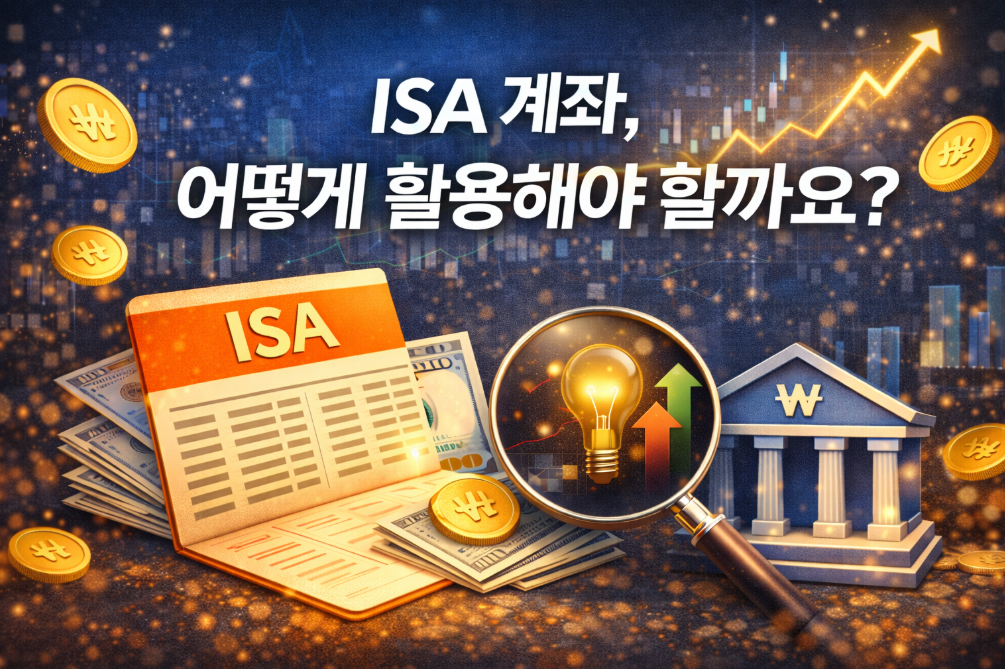 ISA 계좌, 어떻게 활용해야 할까요?