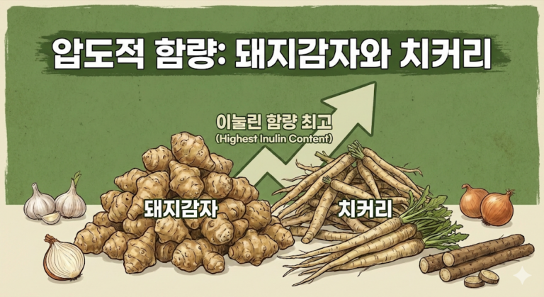 당뇨에 좋은 이눌린 많은 식품