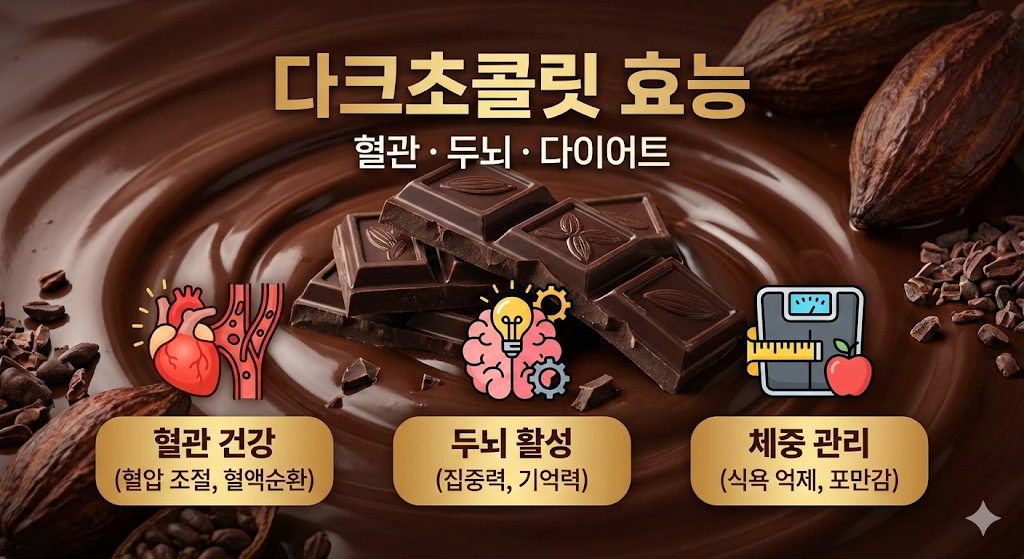 다크초콜릿 효능