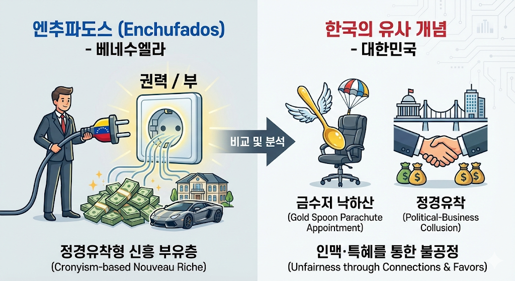 엔추파도스와 한국의 유사 개념