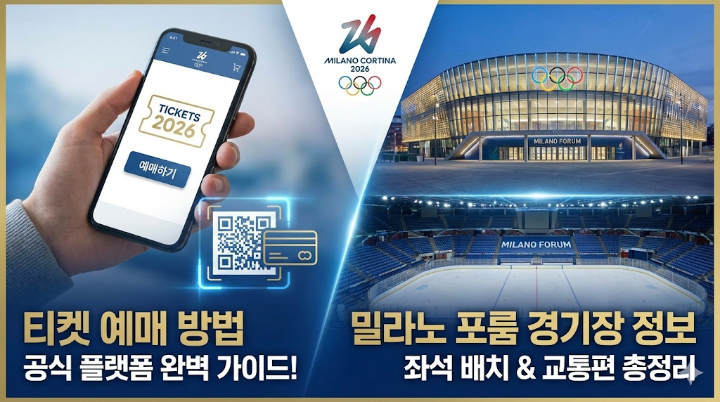 티켓 예매 방법 및 밀라노 포룸 경기장 정보