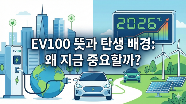 EV100 뜻 완벽 정리
