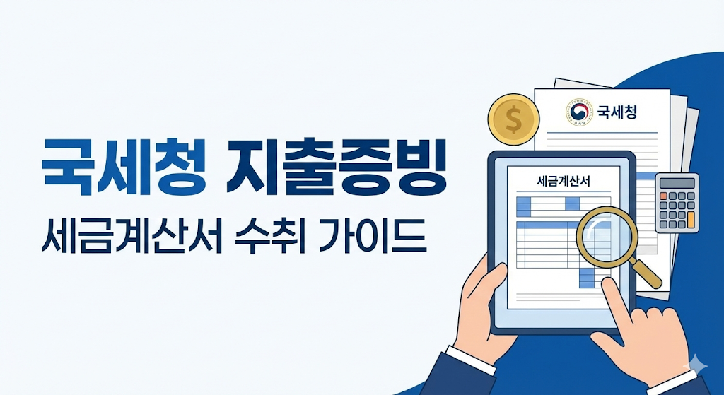 국세청 지출증빙 세금계산서 수취 가이드