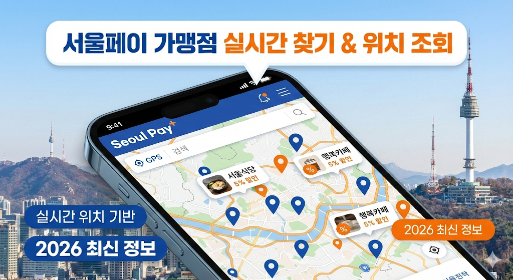 서울페이 가맹점 찾기