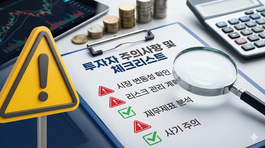 투자자 주의사항 및 체크리스트