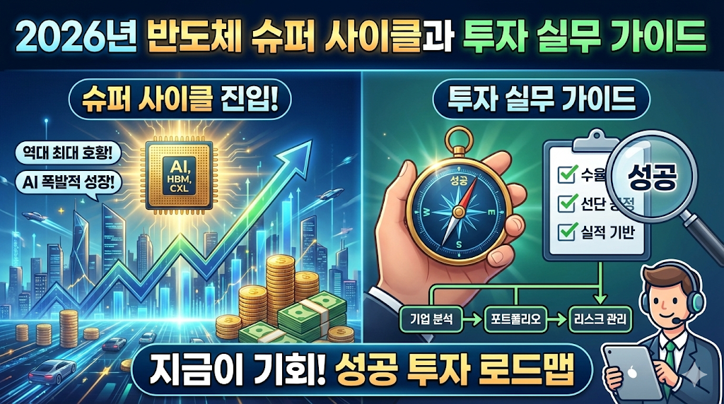 2026년 반도체 슈퍼 사이클과 투자 실무 가이드