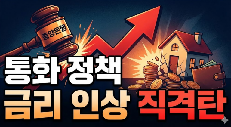 통화 정책이 내 지갑에 미치는 영향