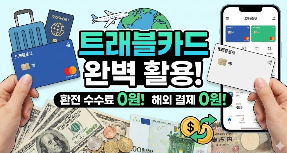 트래블카드(트래블로그, 트래블월렛) 활용하기