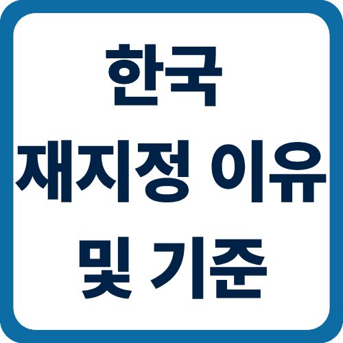 환율관찰대상국 한국 재지정 이유 및 기준