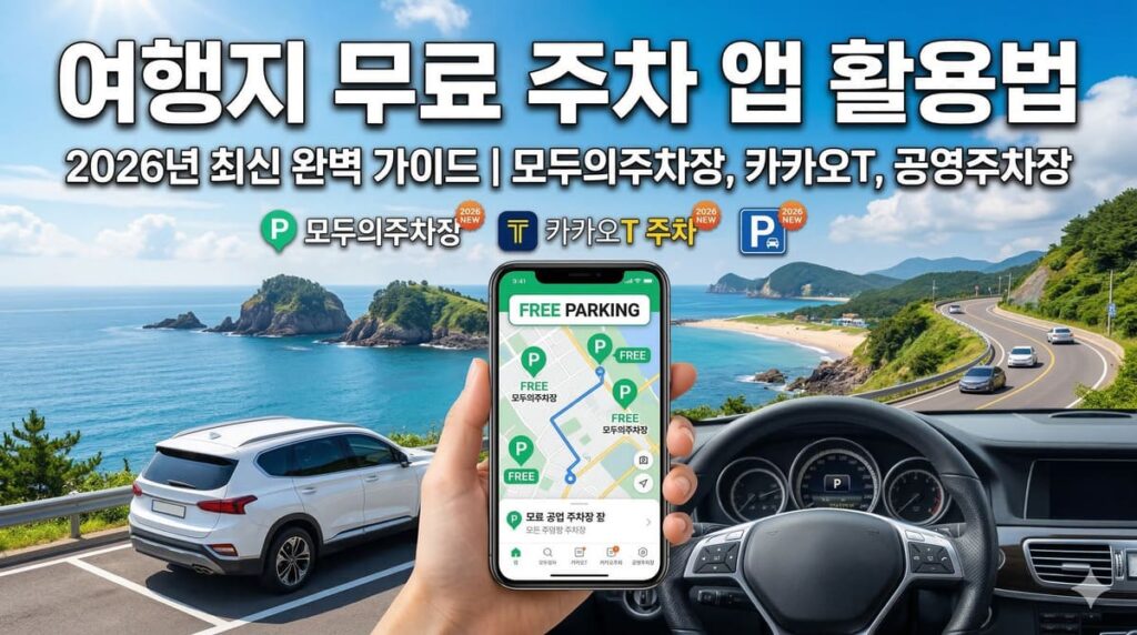 여행지 무료 주차 앱 활용법
