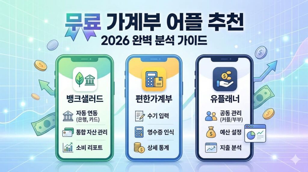 무료 가계부 어플 추천