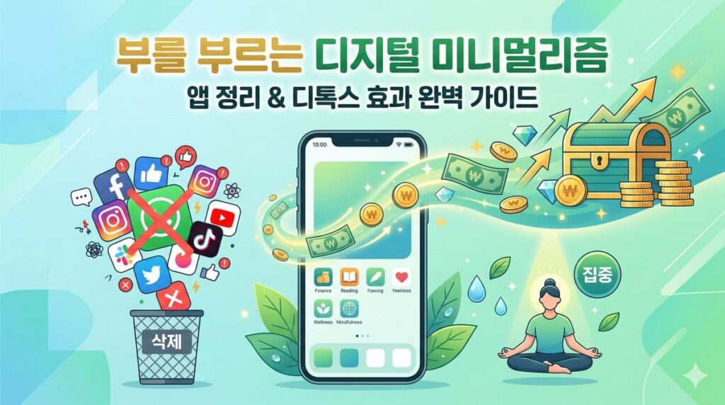 부를 부르는 디지털 미니멀리즘 실천법