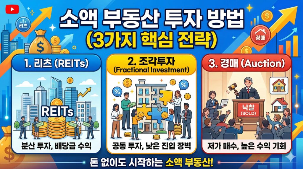 소액 부동산 투자 방법