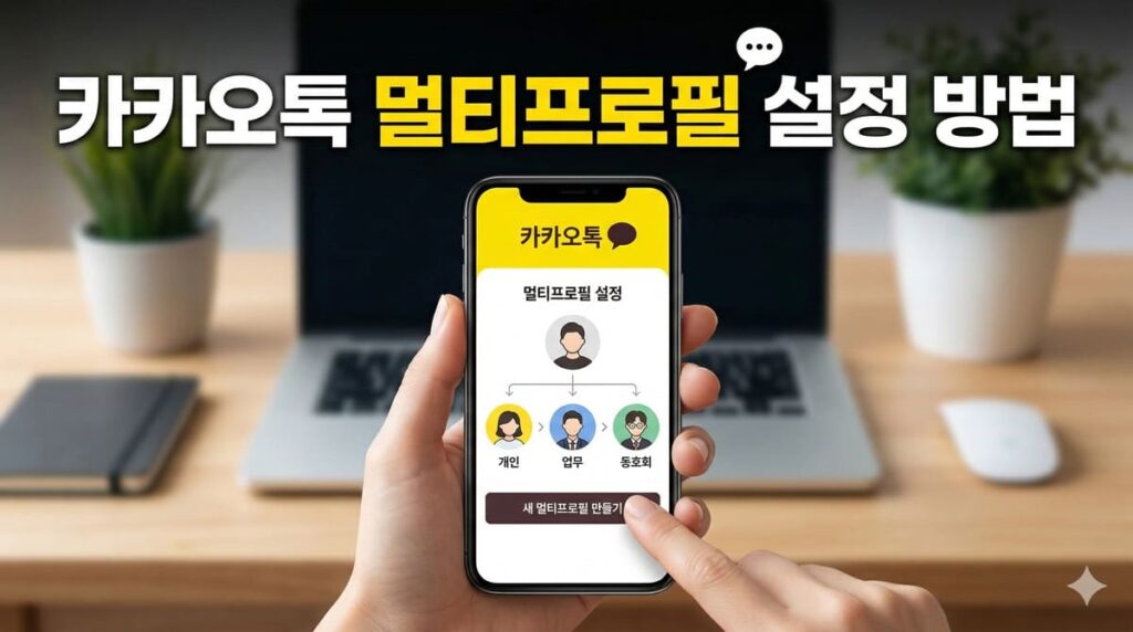 카카오톡 멀티프로필 설정 방법