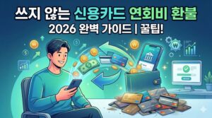 쓰지 않는 신용카드 연회비 환불