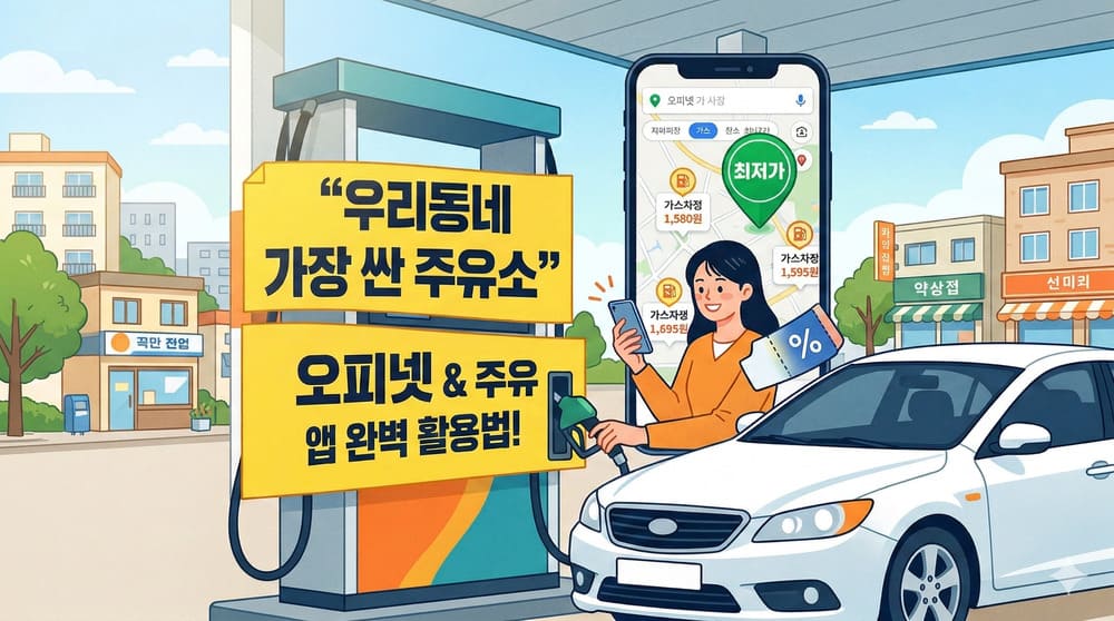 우리동네 가장 싼 주유소