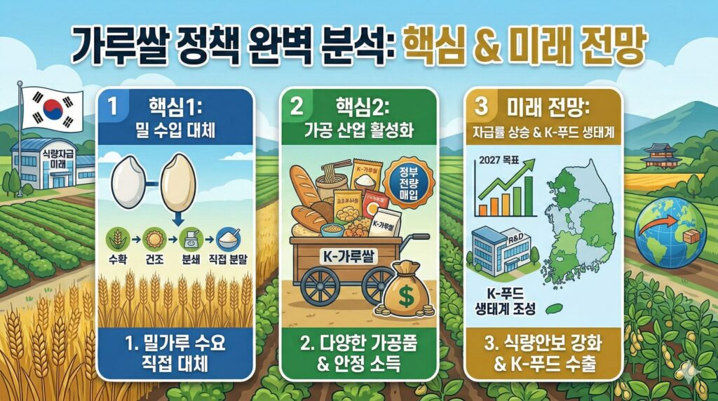 가루쌀 정책의 핵심과 미래 전망