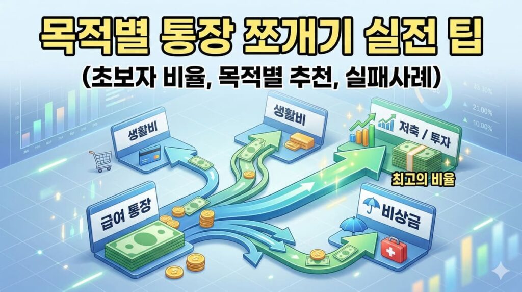 목적별 통장 쪼개기