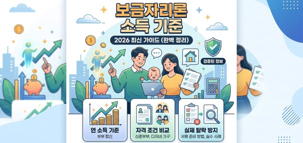 보금자리론 소득 기준