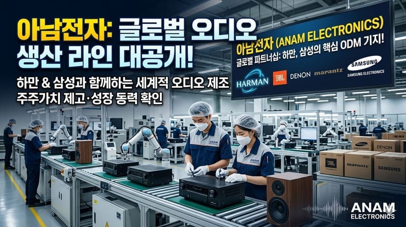 아남전자 주가 전망