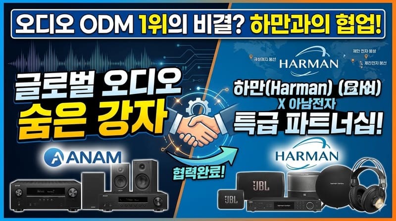 글로벌 오디오 시장의 숨은 강자: 하만(Harman)과의 파트너십